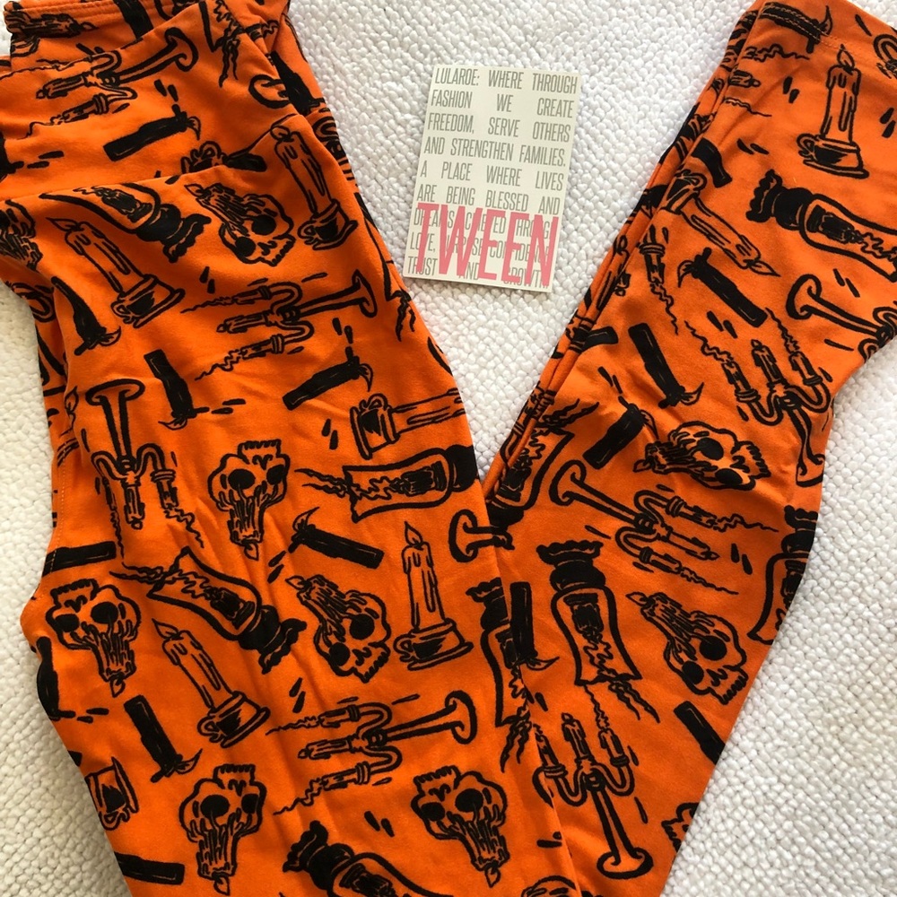 Tween Halloween leggings LuLaRoe